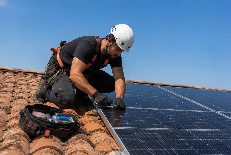Maintenance et monitoring de panneaux solaires à Gignac