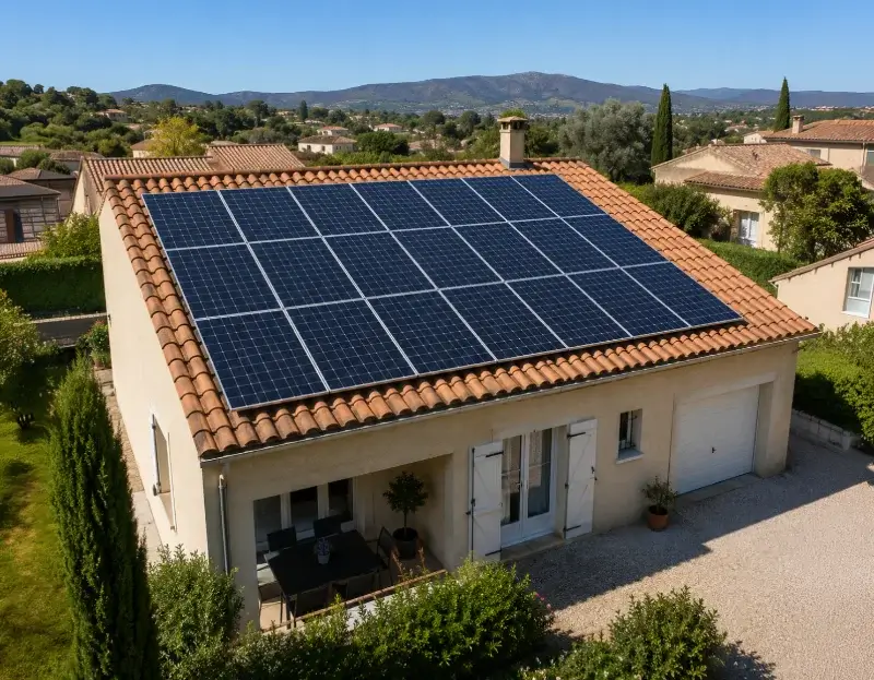 Prime à l'autoconsommation panneaux solaires Gignac — aide financière de l'État